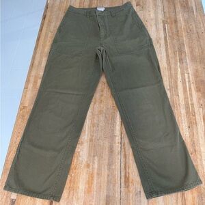 Women's Brixton Olive Green Pants